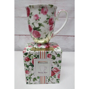 2003 Maxwell & Williams Spring Rose Fine Bone China Mug in Original Box Floral